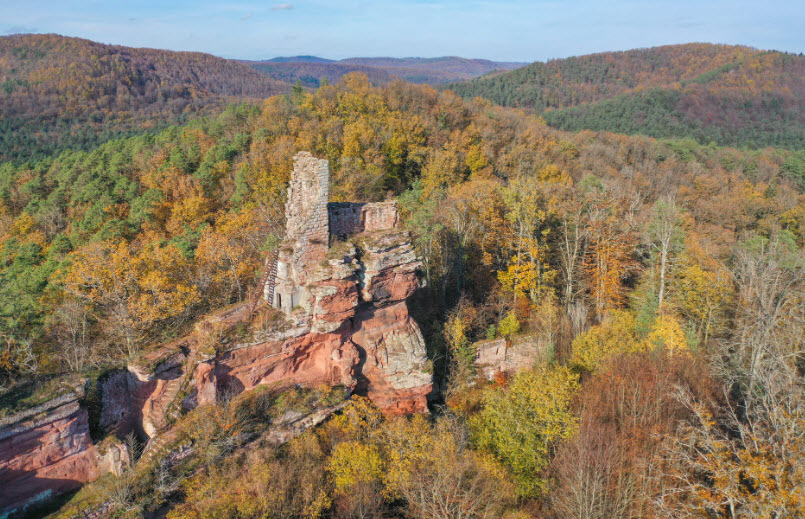 Château de Lutzelhardt, France